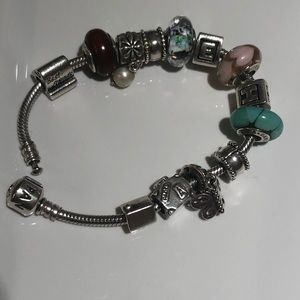 Pandora Bracelet with charms